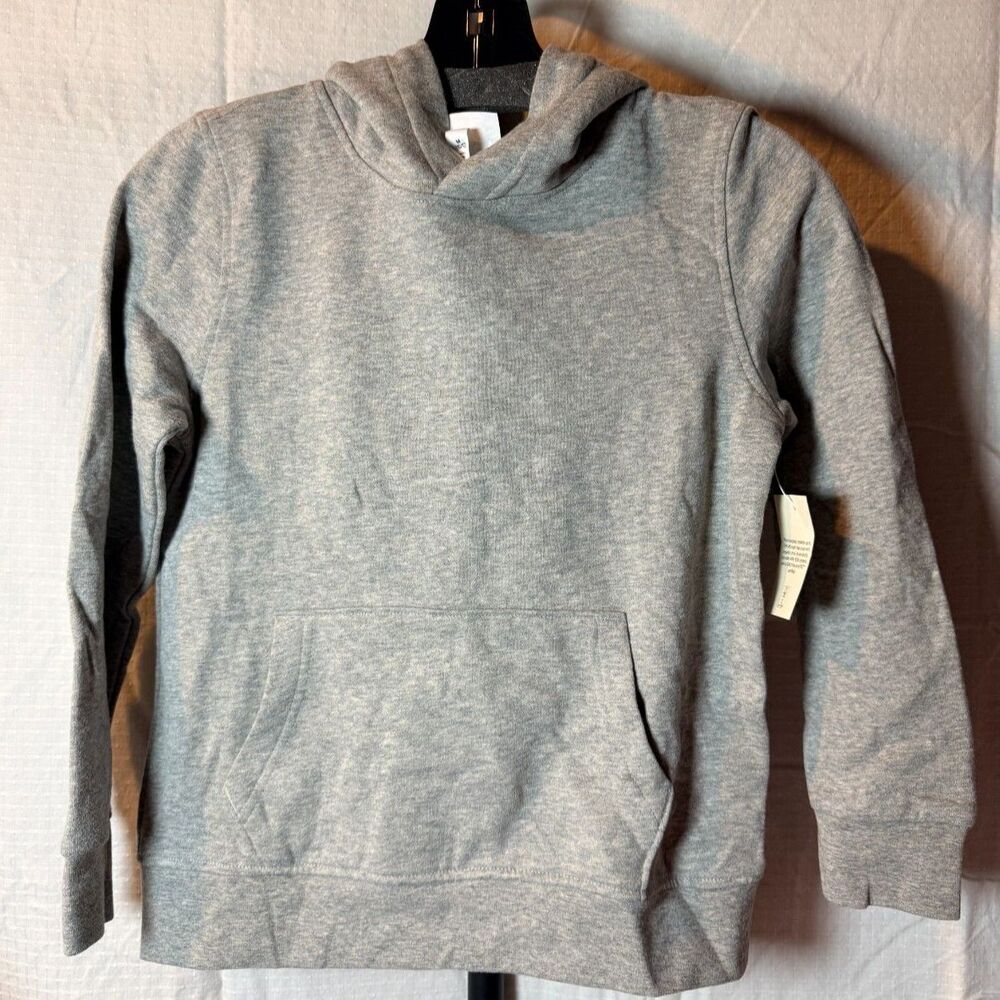 NWT #4K!DS by Zappos Essential Heather Gray Hoodie size M 10/12